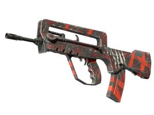 FAMAS | Выживший (Поношенное)